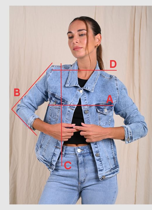 Cómo medir Jacket Carol