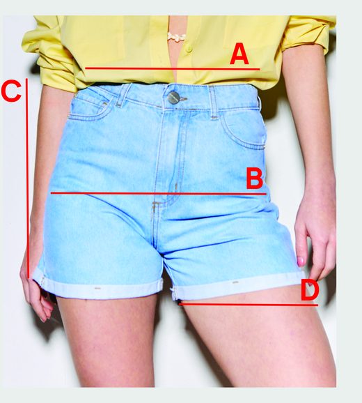 Cómo medir Short Classic Sky Blue