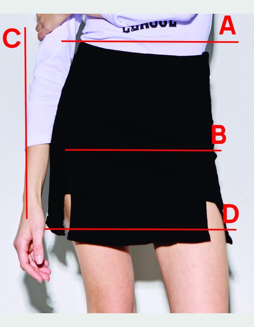 Cómo medir Short Pollera Cabo
